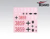 Torro Panzer 4 Ausf. F-2 - Ersatzteil - Aufkleber-Set / Produktbild-Vorschau 3