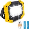 Wiederaufladbarer LED-Baustrahler – 30W Flutlicht Akku Produktbild-Vorschau 1