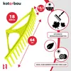 KOTARBAU® Heurechen 64 cm ohne Stiel Laubrechen Kunststoff Produktbild-Vorschau 4