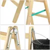 Scala KADAX "Salo", scala in legno, scala fissa fino a 150 Anteprima dell’immagine prodotto 3