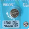 Batteria a bottone Vinnic LR41 LR736 prezzo per 10 pezzi. Anteprima dell’immagine prodotto 4