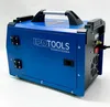 A blue welding machine with the brand name IPOtools on its side, placed on a white surface. Produktbild-Vorschau