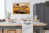 MuchoWow® Poster Tigerdruck - Marmor - Gold 120x90 cm - Produktbild-Vorschau 3