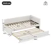 Flieks Tagesbett Daybed 90x200cm mit Ausziehbett, Produktbild-Vorschau 7