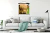 MuchoWow® Textilposter Schottisches Hochlandrind - Gras - Produktbild-Vorschau 3