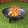 Metallkamin mit Griff - Sicher für Garten & Terrasse Produktbild-Vorschau 5