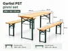 Garlist skládací zahradní pivní set 200 x 50 cm PST-0205 Náhled obrázku produktu 5