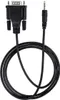 StarTech.com 9M351M-RS232-CABLE, DB-9, 3.5mm, 1 m, Černá Náhled obrázku produktu 2