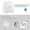 Mobile sottolavabo FCH con lavabo, armadio da bagno con 2 Anteprima dell’immagine prodotto 9