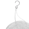 Lanterna solare a LED rotonda da 12 cm in nylon - Set da 4 Anteprima dell’immagine prodotto 6