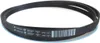 A black V-belt is displayed on a white background. Voir les images du produit