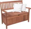 Garden Pleasure Holzbank/Truhenbank 2-Sitzer B 107 x H 90 x Produktbild-Vorschau 8