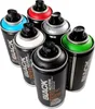 Sprühlack | Montana BLACK Mini | 6 Farben Set | 6x150ml Produktbild-Vorschau 1