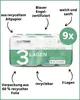 Toilettenpapier, 3-lagig, 72 Rollen x 250 Blatt, 100% Produktbild-Vorschau 3