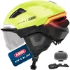 Kask Abus HYP-E BL.ACE miejski na rower żółty sygnałowy Podgląd zdjęcia produktu 7