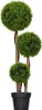 HOMCOM Künstlicher Buchsbaum groß 110cm, UV-beständige Produktbild-Vorschau 1