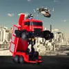 Malplay Rc Transformer Löschfahrzeug Feuerwehrwagen Produktbild-Vorschau 2