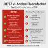 Betz 3 Stück Fleecedecke Kuscheldecke Wohndecke in Größe Produktbild-Vorschau 8