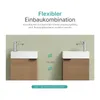 Mobile sottolavabo EMKE con lavabo 417×240×646 mm incl. Anteprima dell’immagine prodotto 3