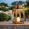 Marrakesch orientalische Laterne Windlicht aus Metall Yasma Produktbild-Vorschau 4