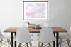 MuchoWow® Gerahmtes Poster Pastell - Farbe - Gestaltung Produktbild-Vorschau 3