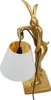 Mauro Ferretti stolová lampa králik E10 26x16x47 cm zlatá Náhľad obrázku produktu 5
