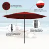 Aopunly Parasol Rond,Manivelle Pliable Fer Parasol de Voir les images du produit 5