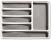 KESPER Bestekhouder, plastic, wit, 41 x 33,5 x 4,5 cm Productafbeelding-voorbeeld 2