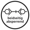 Riegler Verschlussnippel beidseitig absperrend, MS blank, G Produktbild-Vorschau 2