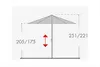 Doppler Expert Stockschirm Ø 320 cm Produktbild-Vorschau 17