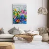 Poster - Poster ohne Rahmen - Blumen die Farben pastos - Produktbild-Vorschau 6