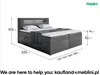 MEBLINI Boxspringbett mit Bettkasten - Bett mit LED Produktbild-Vorschau 7