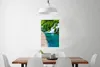 MuchoWow® Poster Brücke - Wasser - Pflanzen - Wasserfall - Produktbild-Vorschau 2