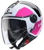 CABERG RIVIERA V4X ALPHA Jethelm M in rosa/schwarz/weiß Produktbild-Vorschau 1