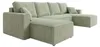AMBER U Ecksofa U-Form 305x140 cm Cord Schlafsofa Produktbild-Vorschau 1