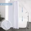 Furlinic Tenda da doccia tessile antimuffa impermeabile Anteprima dell’immagine prodotto 4