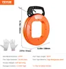 A product image showing a fish tape on a white background with dimensions and specifications provided. Produktbild-Vorschau