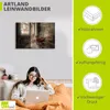 ARTland Leinwandbild Lost Place - roter Sessel I Größe: Produktbild-Vorschau 3