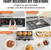 SucceBuy Dutch Pancake Maker, forno Dorayaki da 9 pezzi con Anteprima dell’immagine prodotto 6