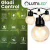 LUMILED Solar Lichterkette für Außen 13,5M 40x LED Lampen + Produktbild-Vorschau 2