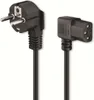 Goobay 96042 Cavo di alimentazione nero 1,5 m accoppiatore Anteprima dell’immagine prodotto 1