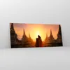 Bilder auf glas - Tempel Mönch - 120x50cm - Glasbilder - Produktbild-Vorschau 4