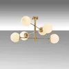 Opviq, Arge- Arge FLG, Gold, Kronleuchter, 75 x 75 x 40 cm, Produktbild-Vorschau 5