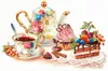 Magic Needle Zweigart Edition Kreuzstich Set "Kuchen", Produktbild-Vorschau 1