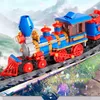 Řízený vlak s vagóny Mould King - 1502 prvků, trať, RC Náhled obrázku produktu 4