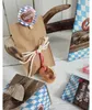 Braune Flachbeutel (6,3 x 9,3 cm) - Mini Papiertüten 100 Produktbild-Vorschau 2