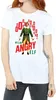 Elf - "Angry Elf" T-Shirt für Damen BI21781 (XXL) (Weiß) Produktbild-Vorschau 3