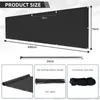 CCLIFE Balkon Sichtschutz Wetterfest Blickdicht 75x600cm Produktbild-Vorschau 2