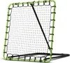 A sports rebounder net with a green frame and black netting, shown against a white background. Produktbild-Vorschau
