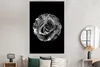 MuchoWow® Poster Blumen - Rose - Schwarz - Weiß - Botanisch Produktbild-Vorschau 4